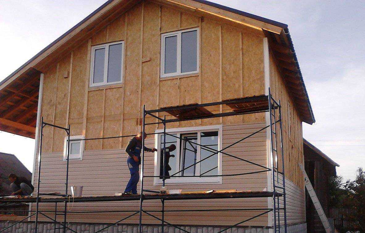 Чем обшить дом из бруса снаружи: красивая защита деревянных стен