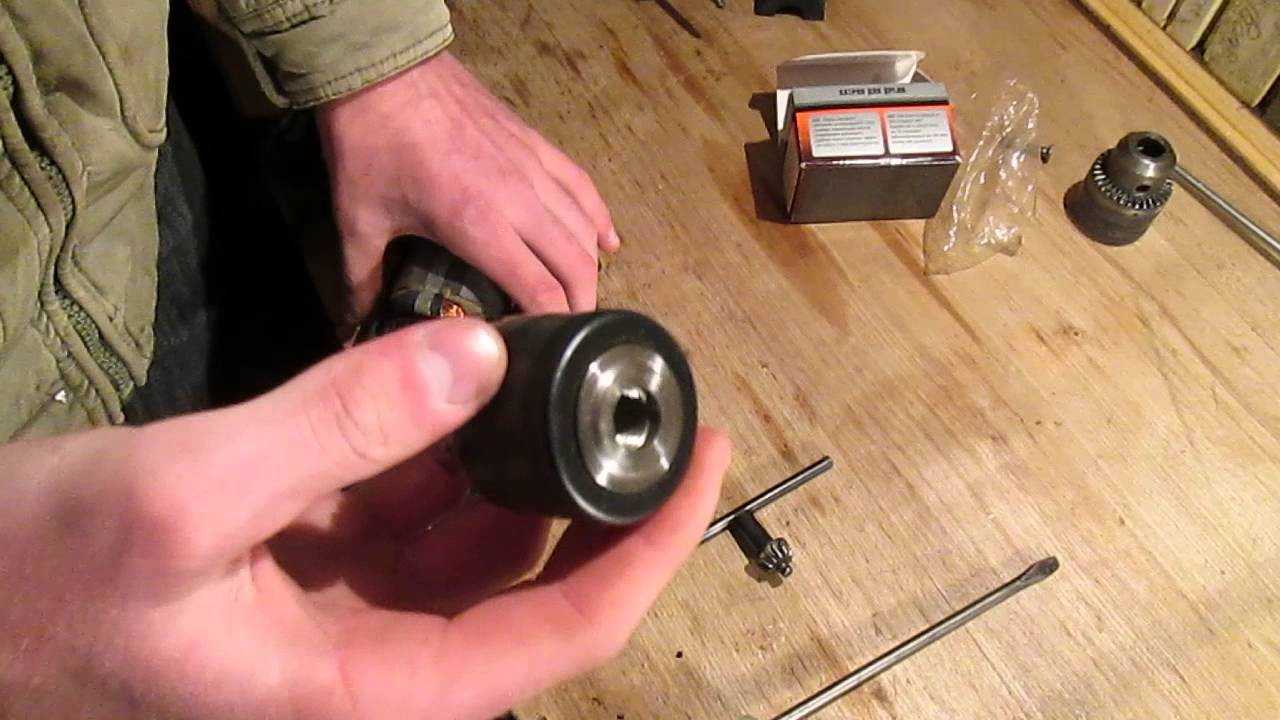 Как открутить патрон с электродрели - базирование