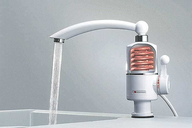 Проточный водонагреватель электрический на кран - виды, модели, монтаж!